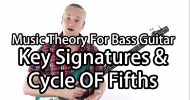 Music Theory For Bass Guitar - Key Signatures & The Cycle of Fifths