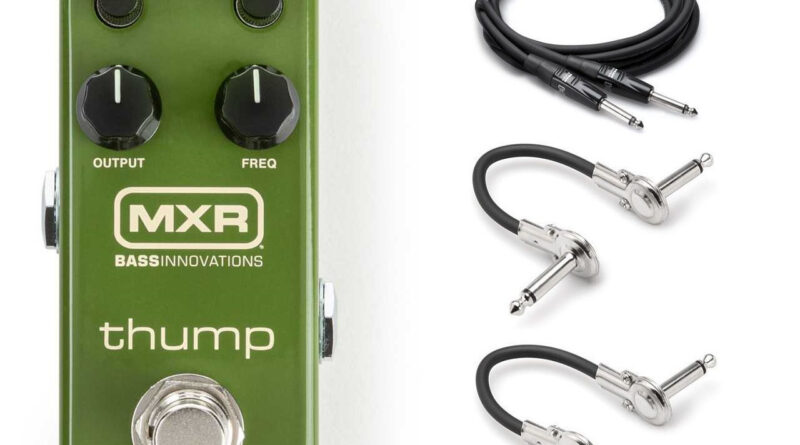 New MXR M281 Thump Bass Preamp Bass Guitar Effects Pedal