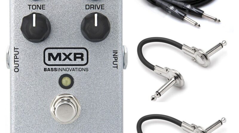 New MXR M89 Bass Overdrive Bass Guitar Effects Pedal