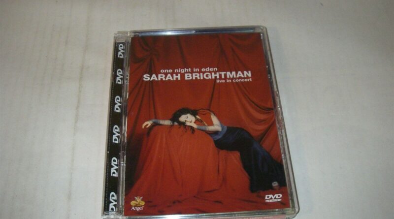 ONE NIGHT IN EDEN SARAH BRIGHTMAN LIVE IN CONCERT DVD C1019