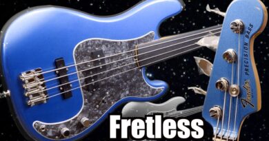 Oops... No Frets! | 2020 Fender Tony Franklin Signature Fretless P-Bass Lake Placid Blue Review Demo