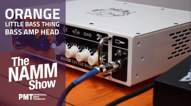 Orange Little Bass Thing 500w Bass Amp Head | NAMM 2020