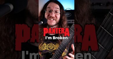 Pantera - I'm Broken #guitar #metal #guitarlesson