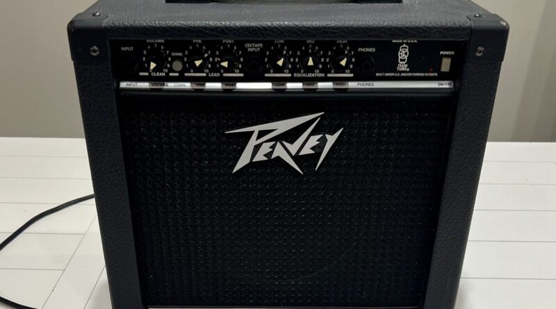 Peavey Rage 158 Guitar Combo Amp Transtube Amplifier Electric Bass Audio USA