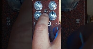 Quick Pedal Demo #MXR FOD #Distortion