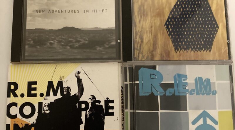 R.E.M. LOT OF 4 CDS-VERY GOOD