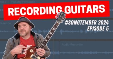 Recording GUITARS on iPad | #Songtember 2024 (Episode 5)