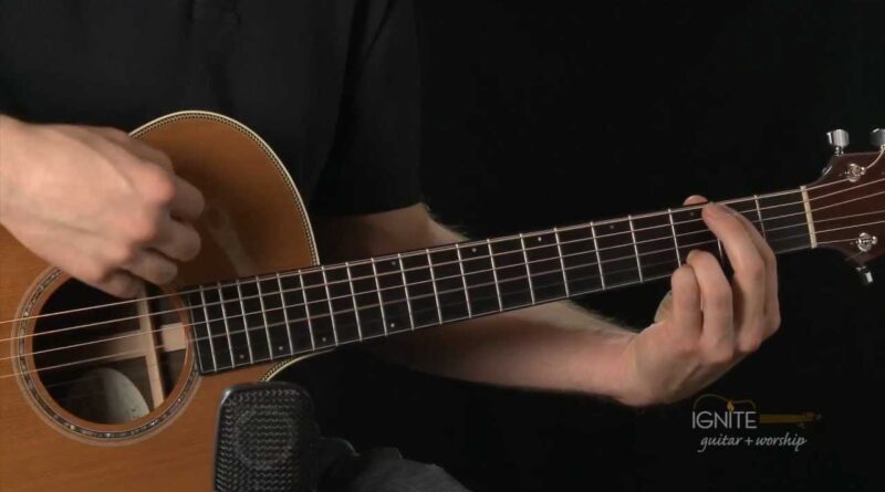 Review Bass Line Walkdown in G and Strum Pattern - Learn Intermediate Acoustic Guitar Lesson