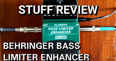 STUFF REVIEW | BEHRINGER BASS LIMITER ENHANCER BLE100 [HD]