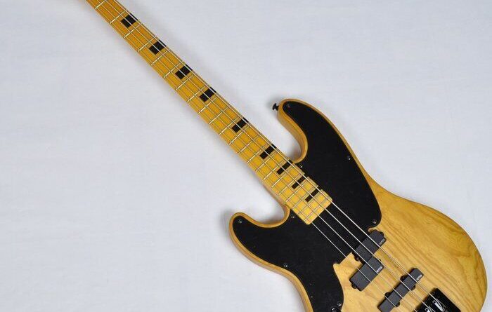 Schecter Model-T Session Left-Handed Electric Bass Guitar in Aged Natural Finish