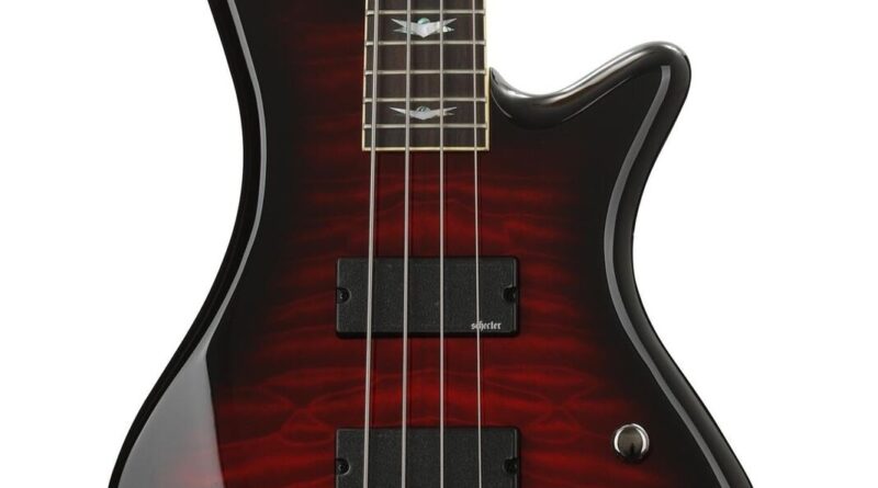 Schecter Stiletto Extreme 4 Bass Guitar - Black Cherry STILETTO EXTREME-4