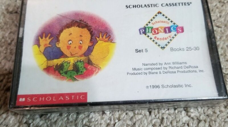 Scholastic Phonics Readers Cassette Tape - Set 5 Books 25-30