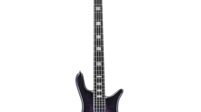 Spector Euro5LT 5 String Bass Guitar Ebony Fretboard, Violet Fade Gloss