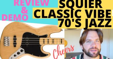 Squier Classic Vibe 70's Jazz Bass - Review & Demo