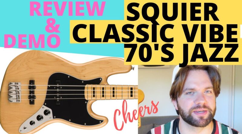 Squier Classic Vibe 70's Jazz Bass - Review & Demo