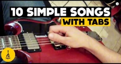 Super Easy Electric Guitar Songs For Beginners | 10 Simple Songs With Tabs