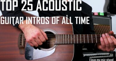 TOP 25 Amazing Acoustic Guitar Intros of All Time! (Instantly Recognizable)