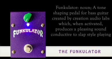 Taking the Funkulator bass pedal for a test drive