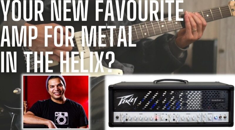 The Best Metal Amp in the Helix - PEAVEY INVECTIVE - Misha Mansoor's Signature Amp