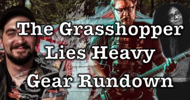 The Grasshopper Lies Heavy Gear Rundown and Interview | Electric Guitar, Bass, Pedals and Amps