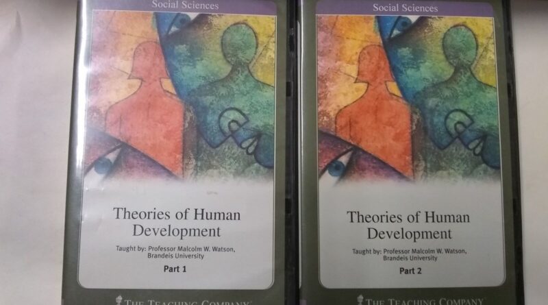 The Great Courses- Theories of Human Development - 2 part set (FC12-1)