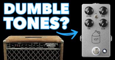 The JHS Moonshine Parallel Overdrive (Dumble Tones and Bass Guitar Demonstration)