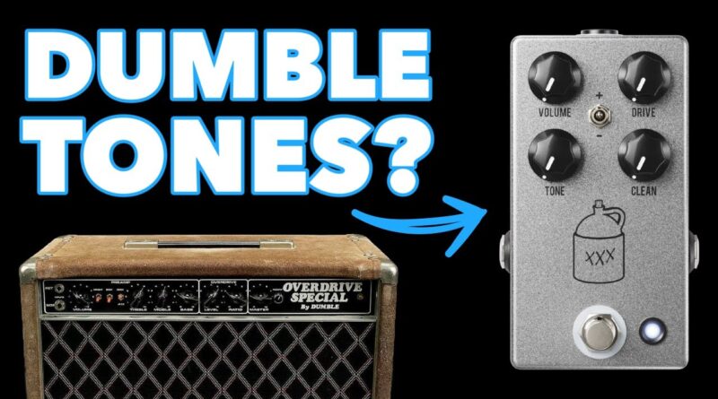 The JHS Moonshine Parallel Overdrive (Dumble Tones and Bass Guitar Demonstration)