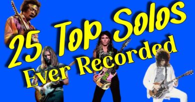 ???? Top 25 Guitar Solos Ever Recorded ???? #guitarsolo #top25video #greatestsolos