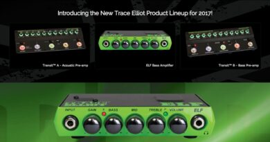 Trace Elliot New Bass Amp And Guitar Products at NAMM 2017 | MikesGigTV