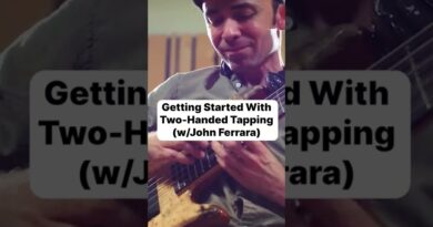 Two-Hand Bass Tapping Exercise (w/John Ferrara) ????