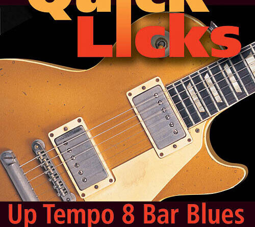 Up Tempo 8-Bar Blues Quick Licks Guitar Lessons Gary Moore Style Video DVD