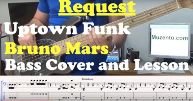 Uptown Funk - Bass Cover Request and Lesson