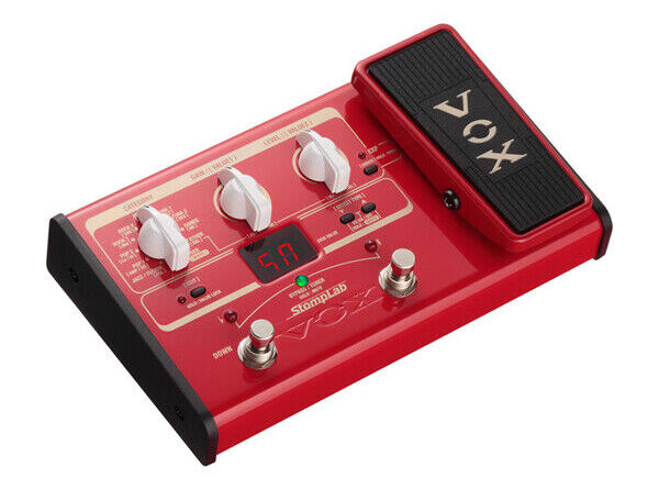 VOX Stomplab IIB Bass Guitar Multi-Effects Pedal w/Expression Pedal (2B)