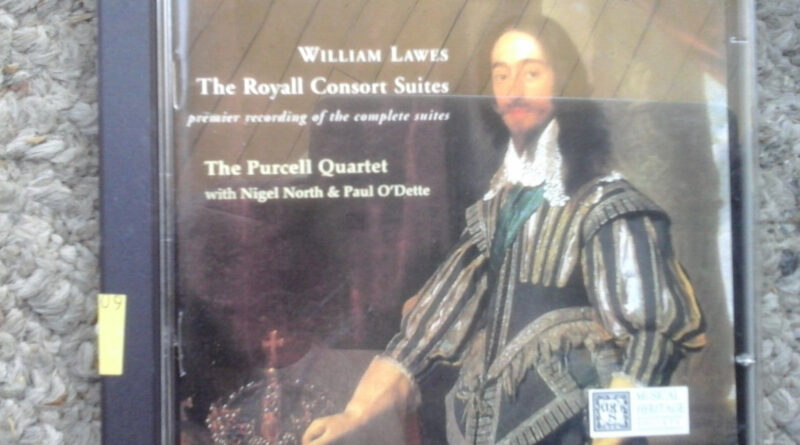 William Lawes The Royall Consort Suites The Purcell Quartet 2 CD Set