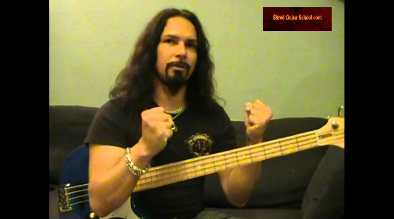 Yngwie Malmsteen bass player Bjorn Englen Secret Bass Tips at Shred Guitar School