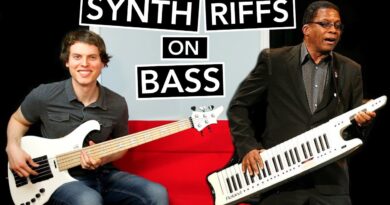 10 Classic Synth Riffs on Bass Guitar