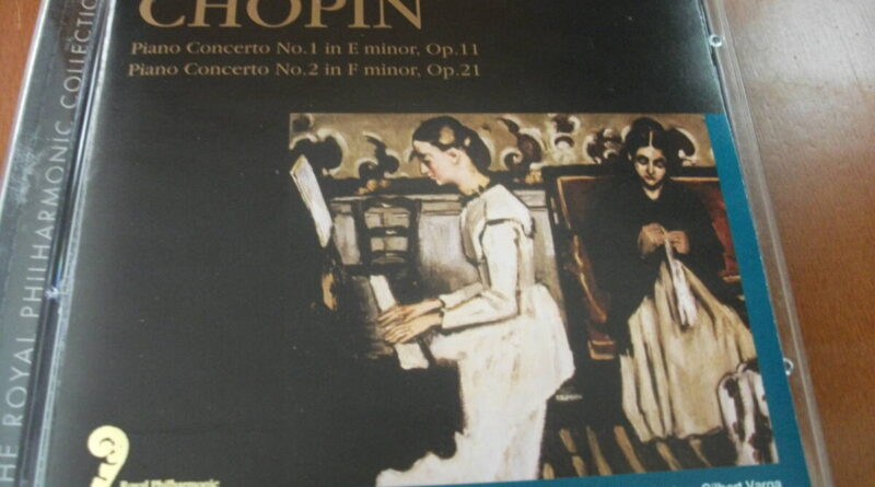 300 Cd Costa Varga / Royal Po Chopin Piano Concerto No. 1 2 1997