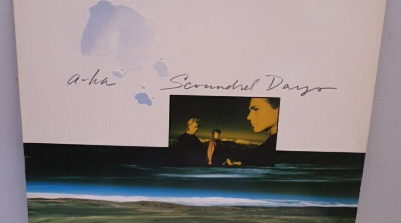 A-HA -  Scoundrel Days 1986 UK vinyl LP  Embossed Cover WX 62 925 501-1