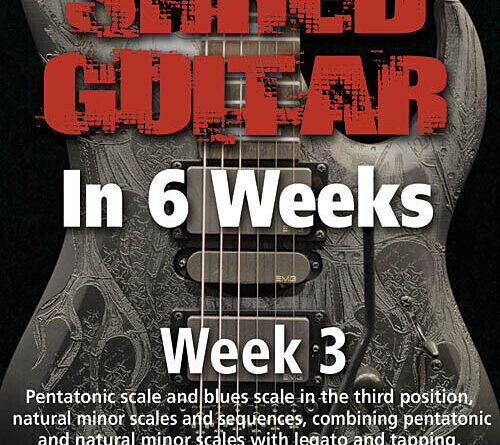 Andy James Shred Guitar in 6 Weeks Learn to Play Week 3 Lessons Video DVD