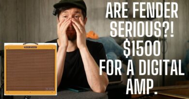 Are Fender Having a Laugh? $1500 for a Digital Amp....The New 59 Bassman Tone Master