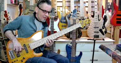 BASS GUITAR DEMO: High End MIJ Bass Guitars: dragonfly custom SJ comparisons Bass Guitar Review