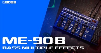 BOSS ME-90B Bass Multiple Effects | Create and Perform in the Moment