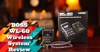 BOSS WL-60 Wireless Guitar System Overview and Review