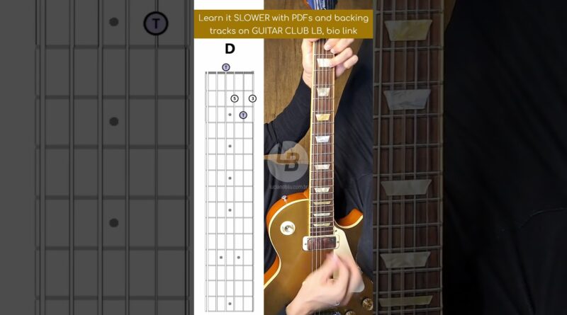 Back in black with a  Les Paul, Sounds good for you? #guitarlessons #howtoplayguitar #guitar