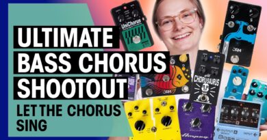 Bass Chorus Pedals Compared | Susi Lotter | Thomann