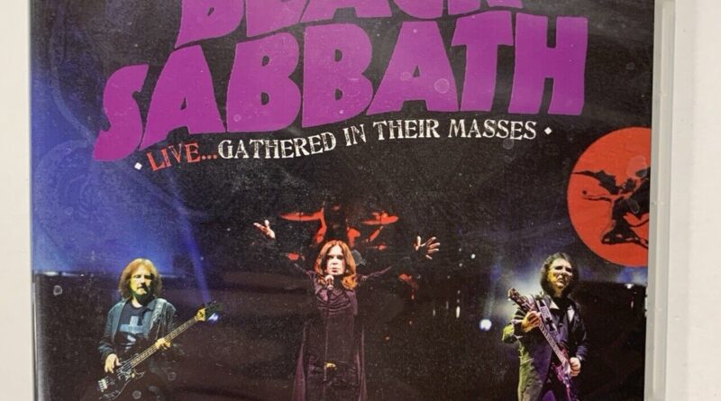 Black Sabbath - Live… Gathered In Their Masses DVD 2013 Republic Records Release