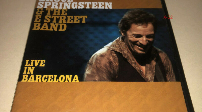 Bruce Springsteen and the E Street Band DVD Live in Barcelona Spain concert hits