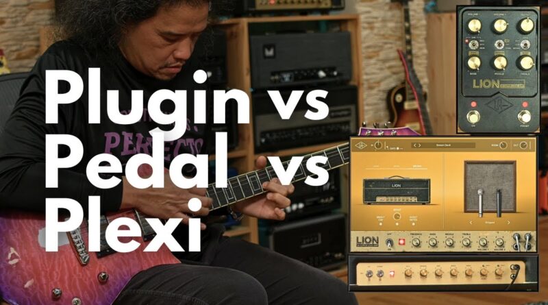 COMPARISON UA Lion Plugin vs UA Lion Guitar Pedal vs Friedman Plex