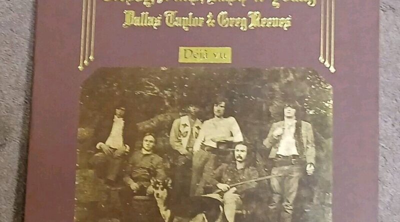 CROSBY STILLS NASH & YOUNG DEJA VU  EX/VG+ 1970 GATEFOLD SD19118 TEXTURE COVER