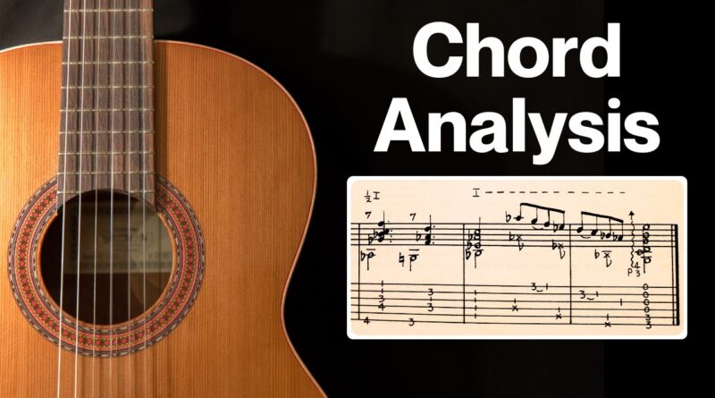 Chord Analysis Process for ANY Guitar Chord (using Lenny Breau fingerstyle jazz piece)